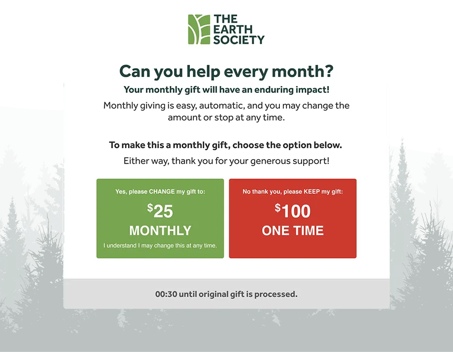 Enhanced Monthly Giving